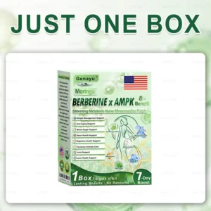 𝐆𝐞𝐧𝐚𝐲𝐮® 𝐌𝐨𝐫𝐢𝐧𝐠𝐚 × 𝐁𝐞𝐫𝐛𝐞𝐫𝐢𝐧𝐞 × 𝐀𝐌𝐏𝐊 𝟖-𝐁𝐞𝐧𝐞𝐟𝐢𝐭 𝐒𝐥𝐢𝐦𝐦𝐢𝐧𝐠 & 𝐌𝐞𝐭𝐚𝐛𝐨𝐥𝐢𝐜 𝐍𝐚𝐧𝐨 𝐌𝐢𝐜𝐫𝐨𝐧𝐞𝐞𝐝𝐥𝐞 𝐏𝐚𝐭𝐜𝐡🇺🇸(𝐉𝐮𝐬𝐭 𝐨𝐧𝐜𝐞 𝐚 𝐝𝐚𝐲, 𝐯𝐢𝐬𝐢𝐛𝐥𝐞 𝐜𝐡𝐚𝐧𝐠𝐞𝐬 𝐢𝐧 𝟕 𝐝𝐚𝐲𝐬） ✅ 𝐅𝐨𝐫 𝐨𝐛𝐞𝐬𝐢𝐭𝐲, 𝐋𝐨𝐨𝐬𝐞 𝐒𝐤𝐢𝐧,𝐝𝐢𝐚𝐛𝐞𝐭𝐞𝐬, 𝐬𝐥𝐞𝐞𝐩 𝐚𝐩𝐧𝐞𝐚, 𝐣𝐨𝐢𝐧𝐭 𝐢𝐬𝐬𝐮𝐞𝐬, 𝐚𝐧𝐝 𝐦𝐨𝐫𝐞 c 💥💥